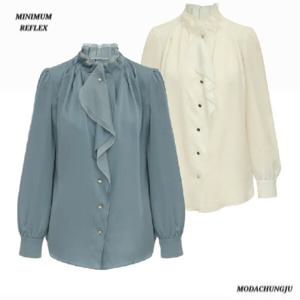 [미니멈]MD 시스루 러플 블라우스 MD MYDGWB9870_CJ