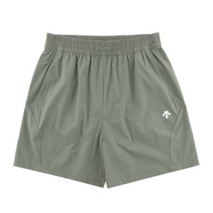 데상트 여성 쉬폰우븐 3.5부 웜업팬츠 SP322UWP79KHK