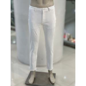 [바쏘옴므]화이트 4WAY 면스판 데님 팬츠 WSZ1PS80A_CA