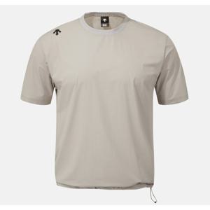 데상트 트레이닝 우븐 반팔 B1 SQ323TTS72 BEIG BLK0