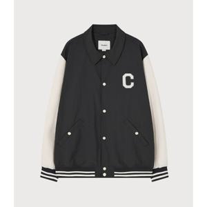커버낫 C로고 바시티 자켓 B1 CO2501JK32 CH BE