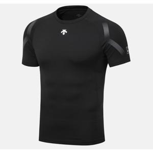 데상트 트레이닝 논슬립 베이스레이어 반팔 B1 SQ321TTS81 BLK0 GRY0