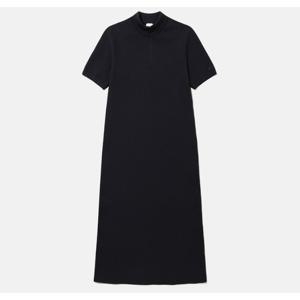 데상트 W 듀얼리스 니트 원피스 B1 SQ322DOP71 BLK0