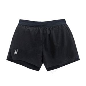 스파이더 우먼스 러닝 에어도트 쇼츠 BB SPJMCNTR281W BLK LBL YEL