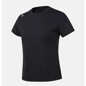 데상트 우먼스 베이직 반팔 티셔츠 B1 SQ322PTS71 BLK0 IVY0 LVND