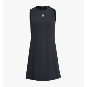 스파이더 우먼스 심플 슬리브리스 원피스 BB SPIMCNOP291W BLK