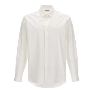 발렌티노 가라바니 긴팔 셔츠 4V0AB76FA110BO White