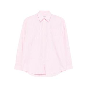 스포티앤리치 셔츠 SI00760673ST PINWH PINK WHITE