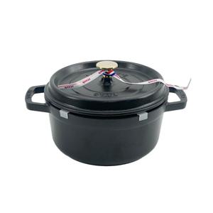 스타우브 A품 원형 꼬꼬떼 22cm 블랙 1102225