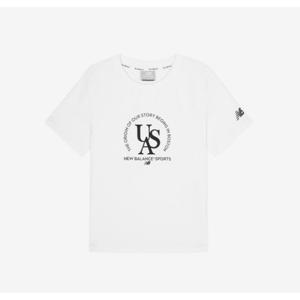 뉴발란스 여성 COLLEGE 반팔티 B1 NBNEF3W152 10 19