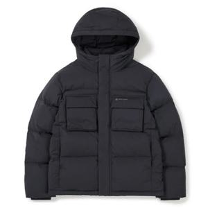 스노우피크 유틸리티 후드 헤비 다운 자켓 BB S24WMKDJ21 BK BY CC