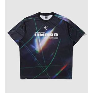 엄브로 블록코어 반팔 티셔츠 BB UP321CRS83 BLK0 WHT0