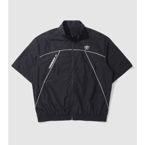 엄브로 나일론메탈 반팔 집업 자켓 BB UP321CJK82 BLK0 WGR0