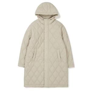 스노우피크 리사이클 퀼팅 롱 후드 자켓 BB S24WUFPJ08 BG BK KH