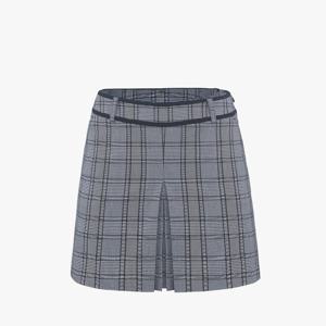 페어라이어 여성 체크 트임 플리츠 스커트 (체크)