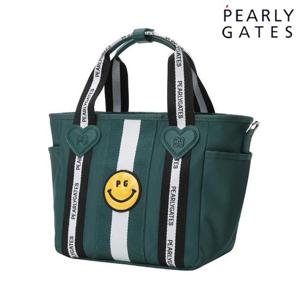 파리게이츠 (521E3BG005GN) 여성 스마일 배색 웨빙 투웨이 토트백