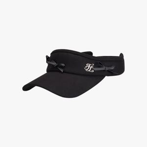 페어라이어 여성 레더 리본 바이저 (블랙)