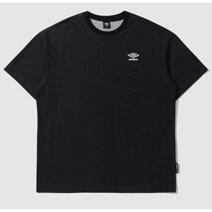 엄브로 아이스코튼 쿨링 레터링 그래픽 반팔 티셔츠 BB UP321CRS72 BLK0 GKA0