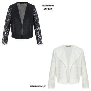 [미니멈]MD 레이스 크롭 볼레로 니트 가디건 MD MMXBAKC4200 M_C