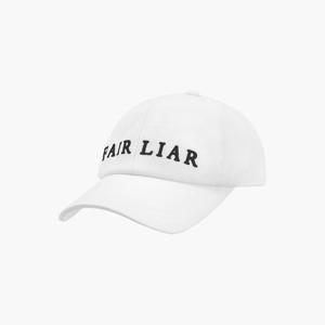 페어라이어 남성 로고 자수 포인트 캡 (아이보리)