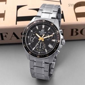 에디피스 EFV-540D-1A9 크로노그래피 블랙 옐로우 맨즈 스포츠 정장 남자 메탈 시계 c