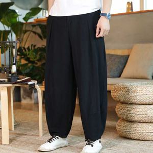 [모로엠]남성 심플 린넨 남자배기팬츠 바지 ON-PTS-QWF303F1