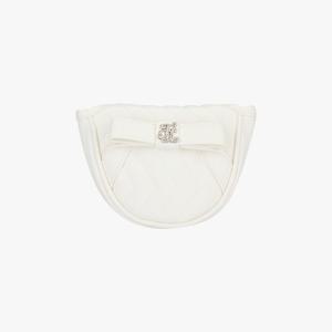 페어라이어 여성 리본 퀼팅 퍼터 커버 (화이트)