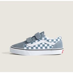 반스 키즈 올드스쿨 벨크로 컬러 띠어리 체커보드로 신발 B1 VN000CYARV2