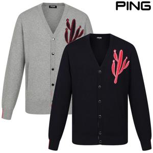 골프양말증정_PBS 남성 선인장포인트니트가디건 111E3SD182