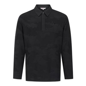 [마스터바니에디션] (411E3TO207)남성 체크 카모 카라 긴팔 티셔츠