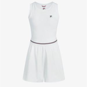 휠라 테니스 매치 점프수트 원피스 FS2OPH2351F OWH