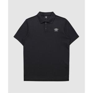 엄브로 쿨피케 솔리드 카라 반팔 티셔츠 B1 UQ321CTS71 BLK0 LGR0