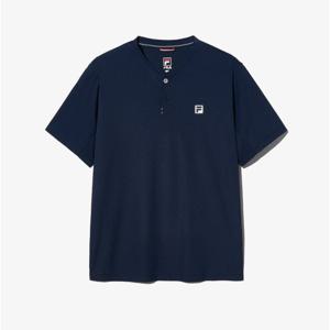 휠라 테니스 헨리넥 티셔츠 FS2RSH2301M DNA OWH