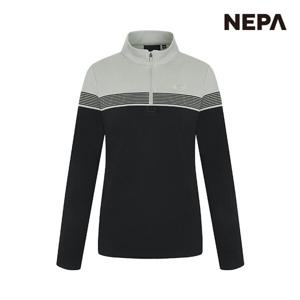 [네파]네파 여성 마운틴 코트나 스트라이프 집업 티셔츠 7I65404