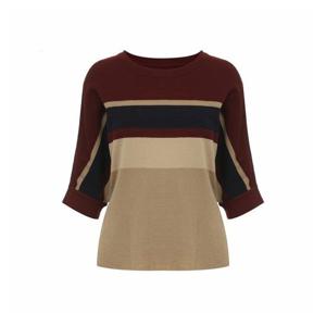 [조이너스][조이너스]멀티 스트라이프 배색 니트-JF23SW1001442C