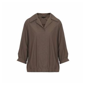 [꼼빠니아][꼼빠니아]카라 배색 7부 블라우스-CF22CS9601381C