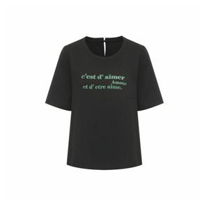 [꼼빠니아][꼼빠니아]레터링 베이직 티셔츠-CF22TT9101364C