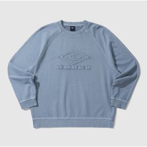 엄브로 공용 크리스피 타슬란 맨투맨 BB UP321CFS97 WBL0 DCH1