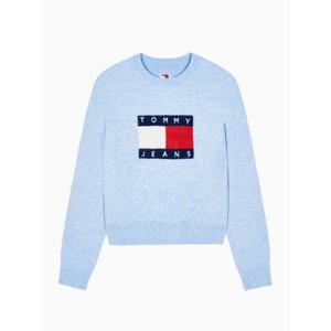 타미힐피거 W 플래그 크루넥 스웨터 BB T32E7KTO40TWT1 DSC