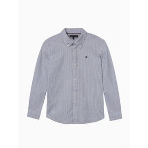 타미힐피거 키즈 공용 스트레치 스트라이프 셔츠 BB T42E6HSH020BT1 DBZ XNN
