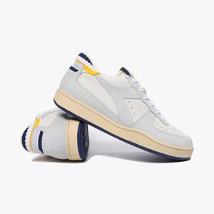 디아도라운동화 AQS D4353HSP01WHT 미 바스켓 로우 포티 니트 이태리 WHITE