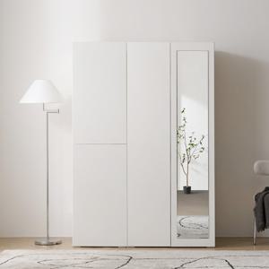 보루네오 마르체 모엔 1300 전신거울 시스템 옷장 세트 BKC825C (착불)