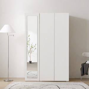 보루네오 마르체 모엔 1200 시스템 거울 옷장 세트 BKC818C (착불)