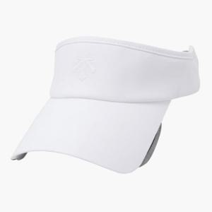 데상트골프썬캡 JQS DP32MFSV81-BWTG 남성 확장형 선바이저 / Bright White