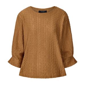 FOCUS  아일렛 7부 소매 블라우스 PBINF5F1BL5021