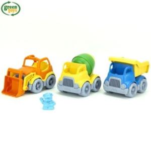 영유아용품 그린토이즈 New 건설트럭3종 기프트세트 유아목욕장난감 목욕용품 출산 육아