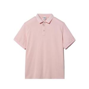 휠라 공용 베이직 면피케 카라 티셔츠 FS2TSH2231U-LPK