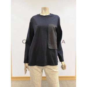 [조이너스][조이너스] 포켓배색 티블라우스 JAC-F8WKL-100 (P003