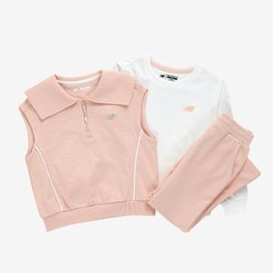 뉴발란스 키즈 조끼 레이어드 부츠컷 셋업 B1 NK9YF1811G 61