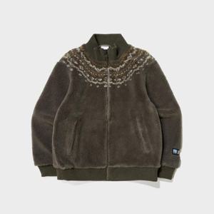 아이더자켓 JQS DMU24158E4 HUG (허그) 남성 자카드 플리스 자켓 (D/Beige)